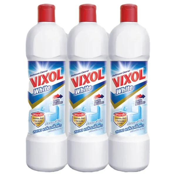 cleaning-liquid-all-091 วิกซอล น้ํายาล้างห้องน้ํา ไวท์ 900 มล. x 3