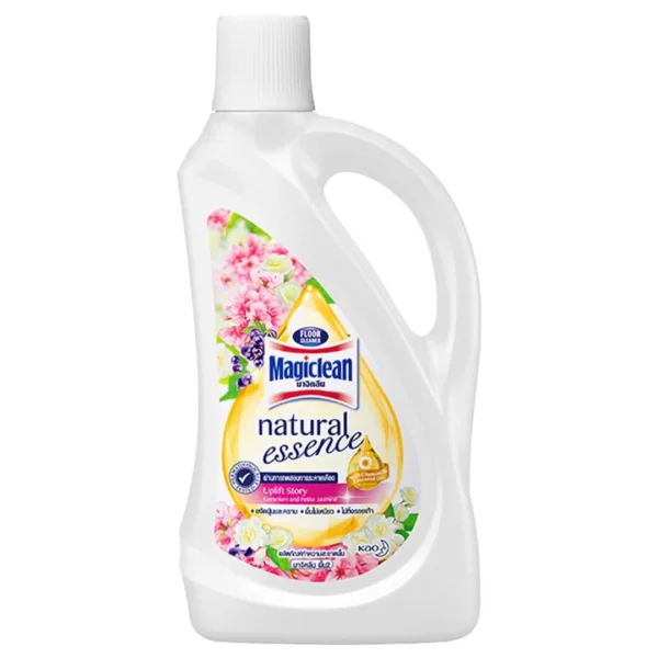 มาจิคลีน เนเชอรัล เอสเซ้นส์ ผลิตภัณฑ์ทําความสะอาดพื้น สีชมพู 800 มล.
