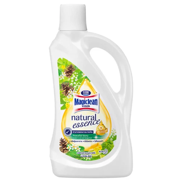 cleaning-liquid-all-130 มาจิคลีน เนเชอรัล เอสเซ้นส์ ผลิตภัณฑ์ทําความสะอาดพื้น สีเขียว 800 มล.