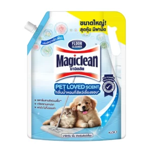 cleaning-liquid-all-148 มาจิคลีน น้ํายาถูพื้น สําหรับสัตว์เลี้ยง กลิ่นอควาติก เพียว 1.6 ล.