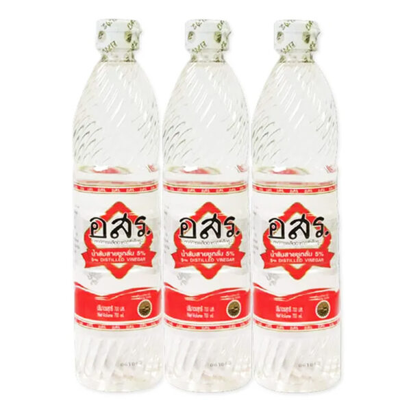 อสร.น้ำส้มสายชูกลั่น 700มล. 3ขวด