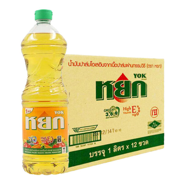 หยกน้ำมันปาล์ม1ล.12ขวด