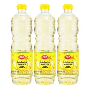 cooking-oil-042 เอโร่ น้ํามันถั่วเหลือง 1 ล. x 3