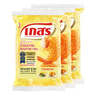 cooking-oil-045 เกสร น้ํามันปาล์ม ชนิดถุงเติม 1 ล. x 3