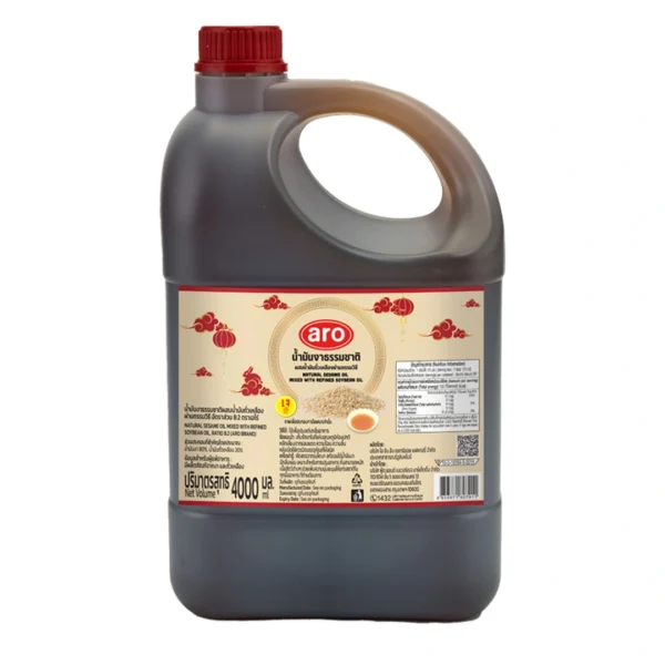 cooking-oil-053 เอโร่ น้ํามันงา 4 ล.