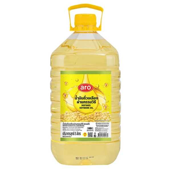 cooking-oil-058 เอโร่ น้ํามันถั่วเหลือง 5 ล.