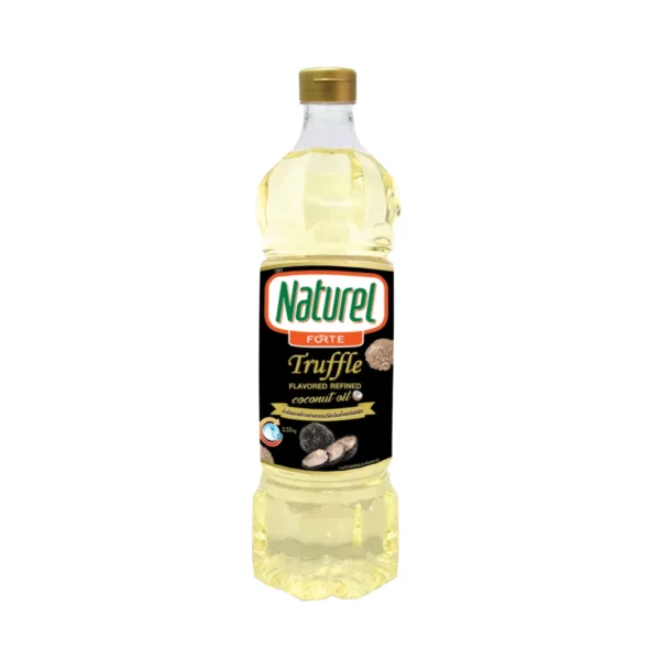 cooking-oil-061 เนเชอเรล น้ํามันมะพร้าวกลิ่นเห็ดทรัฟเฟิล ชนิดขวด 1 ลิตร x 1 ขวด