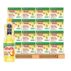 cooking-oil-078 เกสร น้ํามันปาล์ม 1 ล. 12 ขวด x 60 (พาเลท)