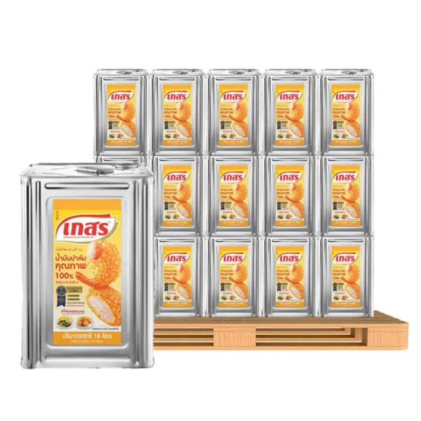 เกสร น้ํามันปาล์ม ปี๊บ 18 ล. x 60 (พาเลท)