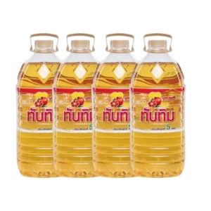cooking-oil-086 ทับทิมน้ํามันปาล์มแกลลอน5ลิตร x4