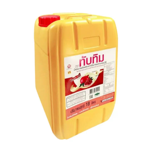 ทับทิมน้ํามันปาล์มถัง 18ลิตร x1