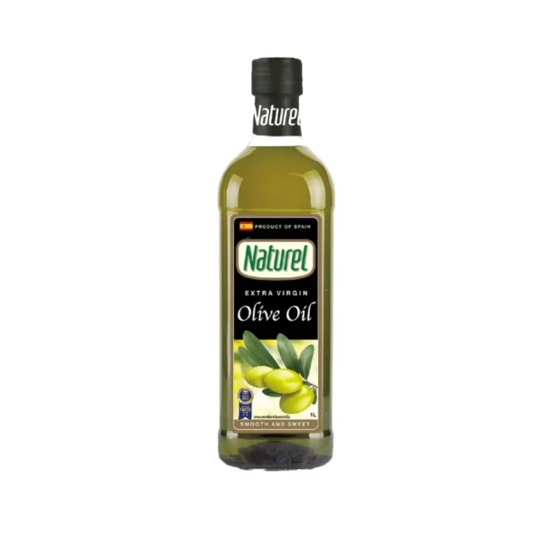 cooking-oil-115 เนเชอเรล น้ํามันมะกอกเอ็กซ์ตร้าเวอร์จิ้น ขนาด 1ลิตร