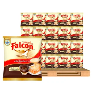 นกเหยี่ยว ครีมเทียมข้นหวานพร่องไขมัน (2 กก. x 8) x 50 (พาเลท)