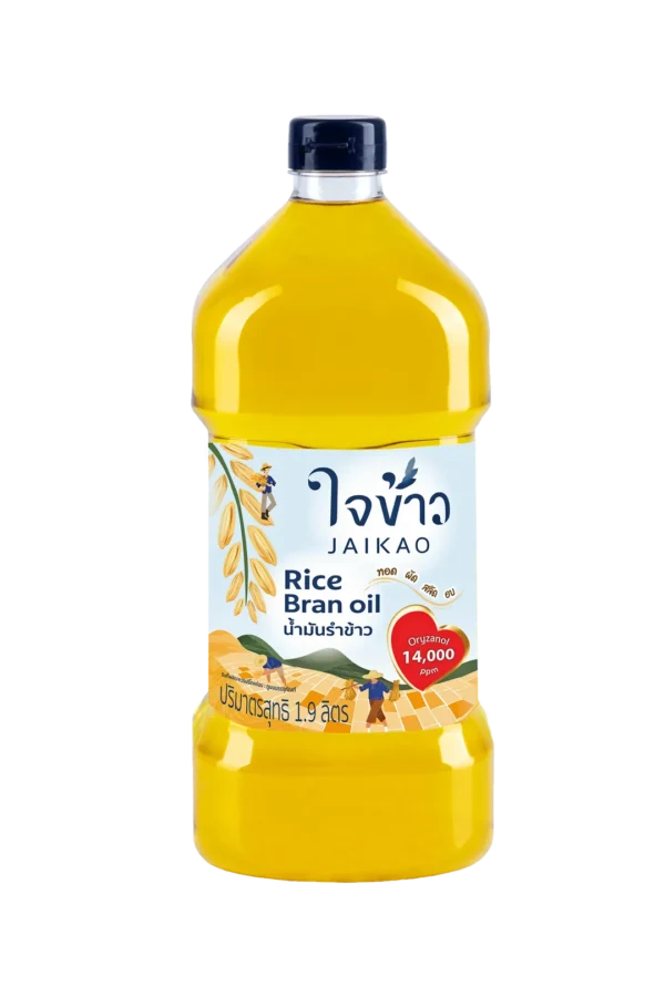 ใจข้าว น้ํามันรําข้าว 1.9L x1 ขวด Jaikao Rice Bran Oil