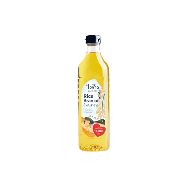 ใจข้าว น้ํามันรําข้าว 1L x1 ขวด Jaikao Rice Bran Oil
