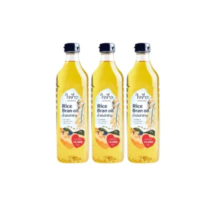 cooking-oil-151 ใจข้าว น้ํามันรําข้าว 1L x3 ขวด Jaikao Rice Bran Oil