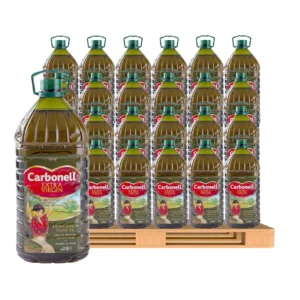 cooking-oil-154 คาร์โบเนล น้ํามันมะกอก เอ็กซ์ตร้า เวอร์จิ้น 5 ล. x 51 แกลลอน (1 พาเลท)