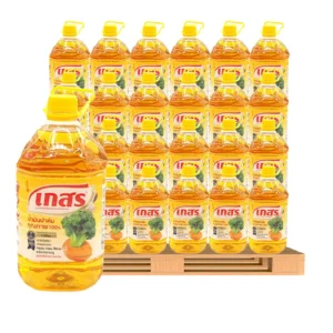 cooking-oil-156 เกสร น้ํามันปาล์ม แกลลอน 5 ล. x 144 แกลลอน (1 พาเลท)