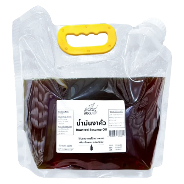 cooking-oil-165 น้ํามันงาคั่ว 2.50 ล. ตราเสือบิน