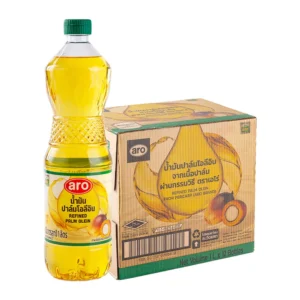 cooking-oil-177 เอโร่ x มรกต น้ํามันปาล์ม 1 ล. ขวด X 12
