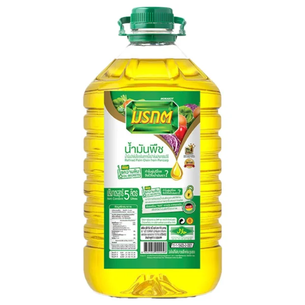 cooking-oil-179 มรกต น้ํามันปาล์ม แกลลอน 5 ล.
