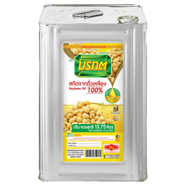 cooking-oil-184 มรกต น้ํามันถั่วเหลือง ปี๊บ 13.75 ล.