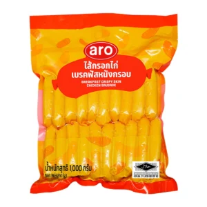 deli-ready-eat-0059 เอโร่ ไส้กรอกเบรคฟัสรมควันหนังกรอบ 1 กก.