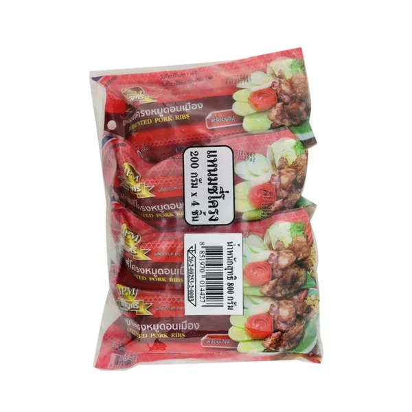 เจพีเอ็ม เจริญศรี แหนมซี่โครงหมู 200 ก. x 4