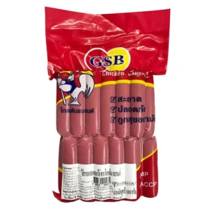 deli-ready-eat-0081 จีเอสบี ไก่ถือธง ไส้กรอกฮอทดอก 1 กก.