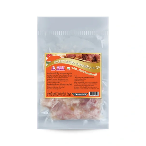 deli-ready-eat-0150 ดอนเมือง กม.26 แหนมกระดูกอ่อน 200 ก. x 2