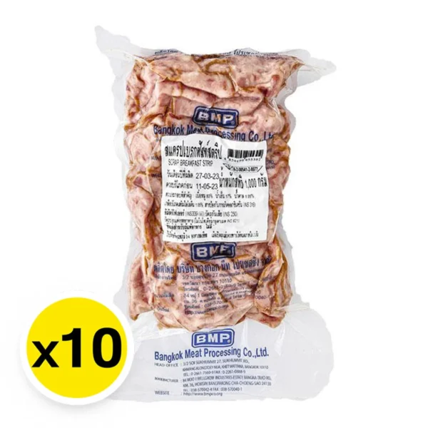 deli-ready-eat-0177 บีเอ็มพี สแครปเบรคฟัสต์สตริป 1 กก. x 10