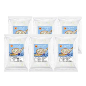 dessert-ingredients-025 ซีพี บัวลอยสามสีมะพร้าวอ่อน 640 ก. (160 ก. x 4 ถุง) x 6