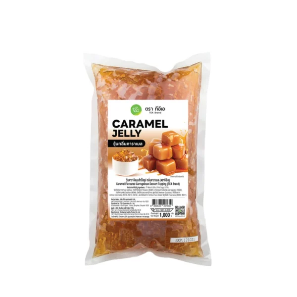 ทีอีเอ วุ้นคาราเมล Caramel Jelly บรรจุ 1,000 กรัม