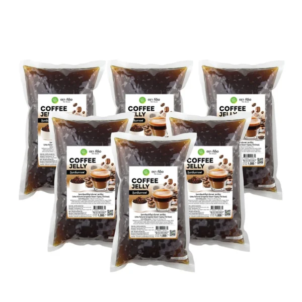ทีอีเอ วุ้นกาแฟ Coffee Jelly บรรจุ (1,000 กรัม) x 6 ถุง