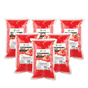 dessert-ingredients-059 ทีอีเอ วุ้นสตรอว์เบอร์รี่ Strawberry Jelly บรรจุ (1,000 กรัม) x 6 ถุง