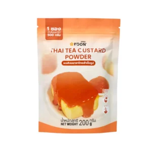 ผงสังขยาชาไทยสําเร็จรูป ตรา KOON (คูน) ขนาด 200 กรัม  Thaitea