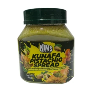 (รวมรส) Nims chocolate spread  เนยถั่วพิตาชิโอ้ Pistachio Butter ช็อกโกแลตสเปรด แยมทาขนมปัง ไส้ขนม เบเกอร์รี่ คูนาฟา พิตาชิโอ,350กรัม