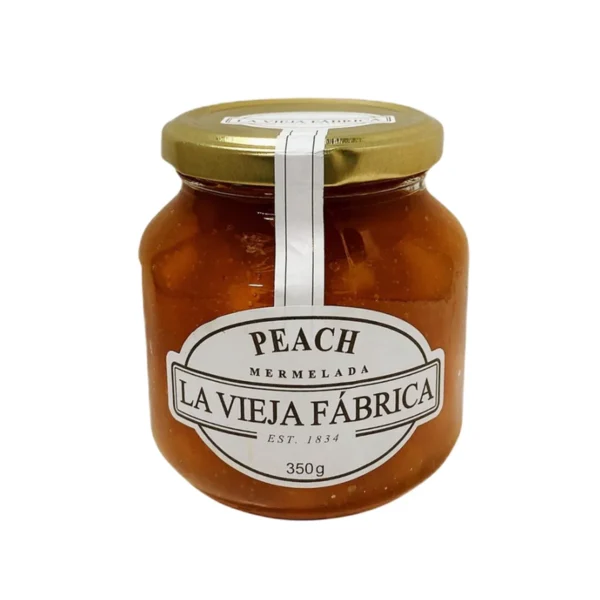 dips-spreads-0017 ลา เวียฮา ฟาบริกา ผลิตภัณฑ์ทาขนมปัง พีช 350 กรัม LA VIEJA FA'BRICA Peach Mermelada 350 g.