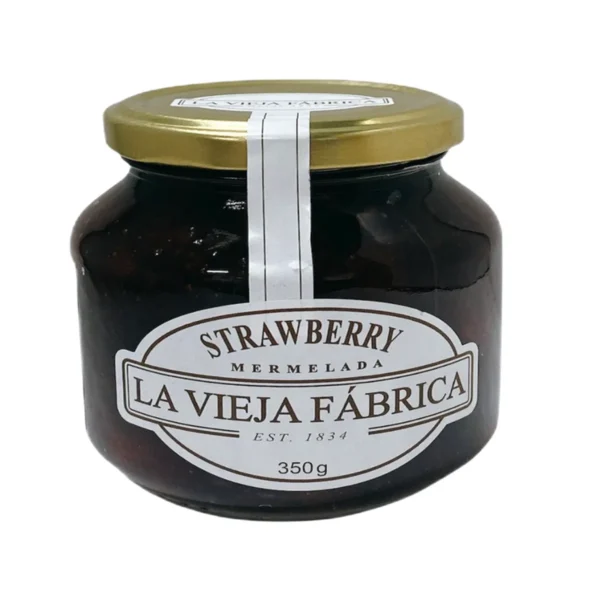 dips-spreads-0020 ลา เวียฮา ฟาบริกา ผลิตภัณฑ์ทาขนมปัง สตรอเบอรี่ 350 กรัม LA VIEJA FA'BRICA Strawberry Mermelada 350 g.