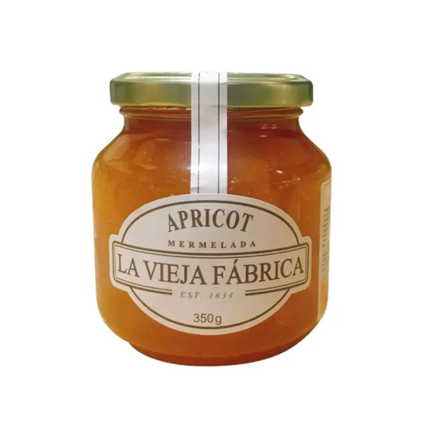 ลา เวียฮา ฟาบริกา ผลิตภัณฑ์ทาขนมปัง แอปริคอต 350 กรัม LA VIEJA FA'BRICA Apricot Mermelada 350 g.