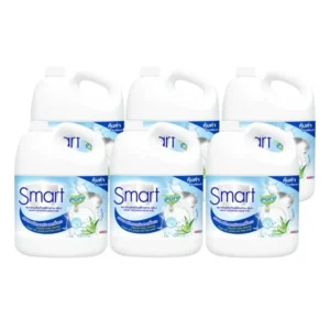 [แพ็ค6]Smart สมาร์ท ผลิตภัณฑ์ล้างจาน แกลลอน 3,000มล. X6, ขจัดคราบมัน คราบติดแน่น คราบหลุดง่าย ไม่เปลืองแรงขัด