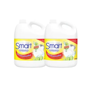 [แพ็ค2] Smart สมาร์ท น้ํายาล้างจาน ซุปเปอร์เลมอน คราบหลุดง่าย ไม่เปลืองแรงขัด 3,000มล. X2