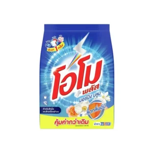 โอโม พลัส ผงซักฟอก กลิ่นมอร์นิ่ง บลูม 1.8 กก.