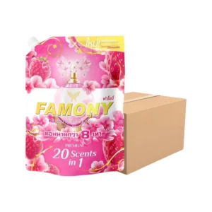 [ ยกลัง ] Famony ขนาด 1300 มล. ฟาโมนี่ปรับผ้านุ่มเข้มข้นพิเศษ ยกลัง ชมพู