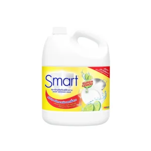 Smart สมาร์ท น้ํายาล้างจาน ซุปเปอร์เลมอน คราบหลุดง่าย ไม่เปลืองแรงขัด 3,000มล.