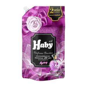 Haby Perfume Booster ผลิตภัณฑ์น้ํายาปรับผ้านุ่ม สูตรเข้มข้น กลิ่น Mystery 540 ml,1