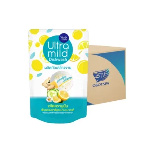 อัลตร้ามายด์ น้ํายาล้างจานออร์แกนิค (ถุงเติม) Lemon Burst 380ml x24