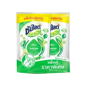 ซันไลต์ น้ํายาล้างจาน พลัส เพียว 700 มล. x2