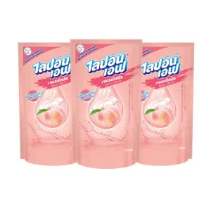 dishwashing-search-269 ไลปอน เอฟ น้ํายาล้างจาน กลิ่นเจแปนนีสพีช 450 มล. x 3
