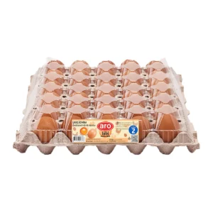 eggs-0002 เอโร่ ไข่ไก่ เบอร์ 2 มีฝา 30 ฟอง